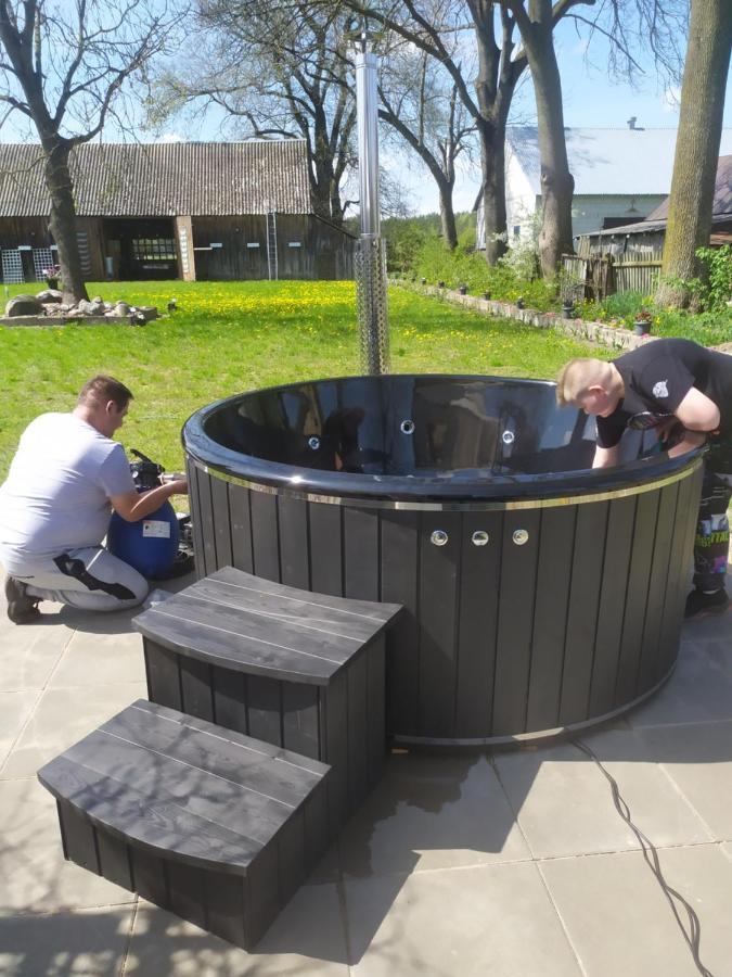 Вилла Dom W Malowniczej Wsi Z Imprezowa Stodola Hot Tub Jacuzzi Zakrzewo Zalesie Экстерьер фото